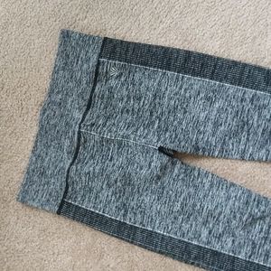 Seamless Ribbed Siding Leggings